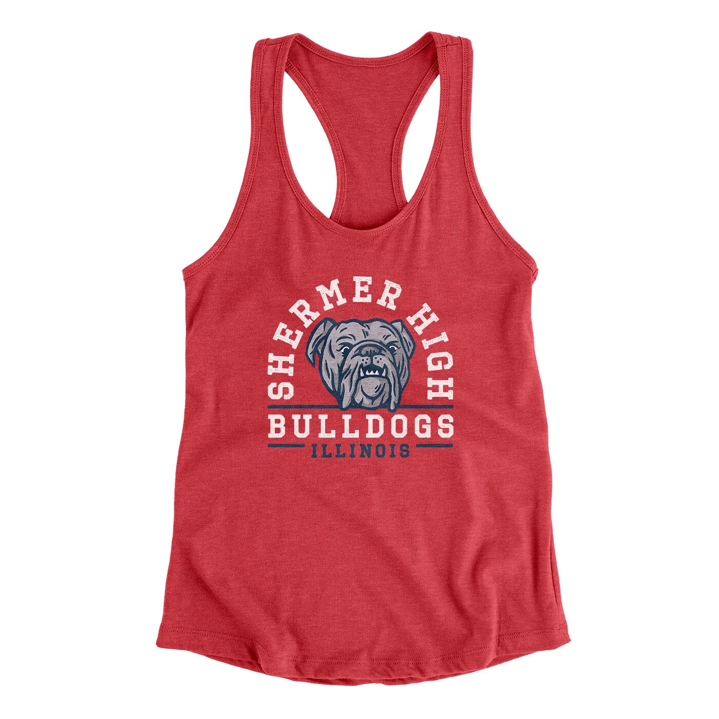 Shermer High Bulldogs Women's Racerback Tank