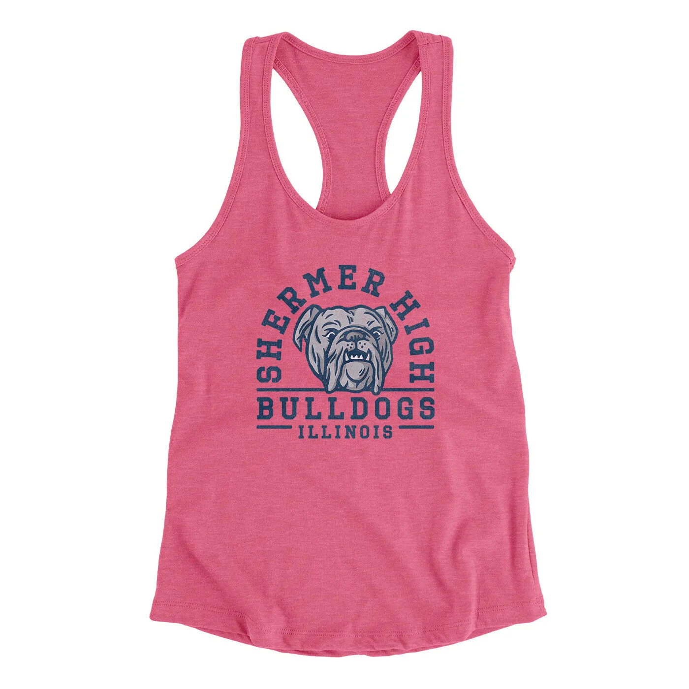 Shermer High Bulldogs Women's Racerback Tank