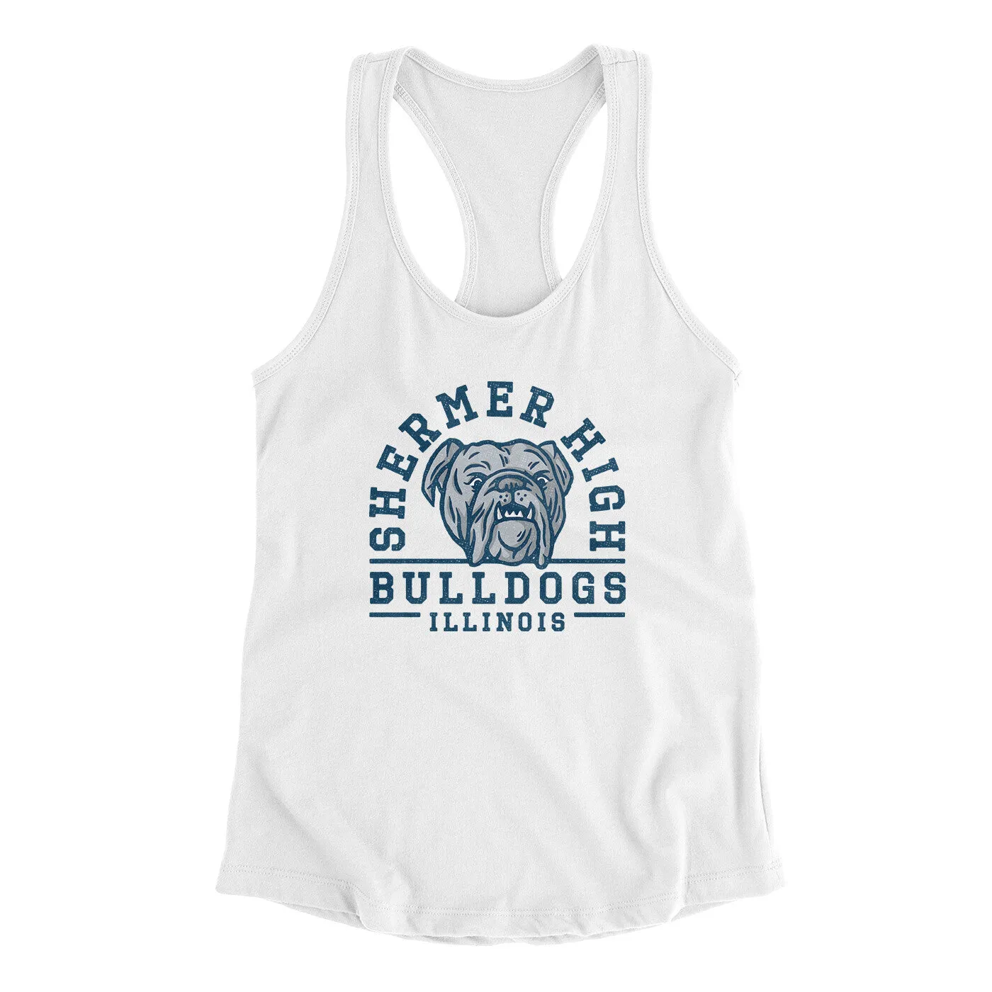 Shermer High Bulldogs Women's Racerback Tank