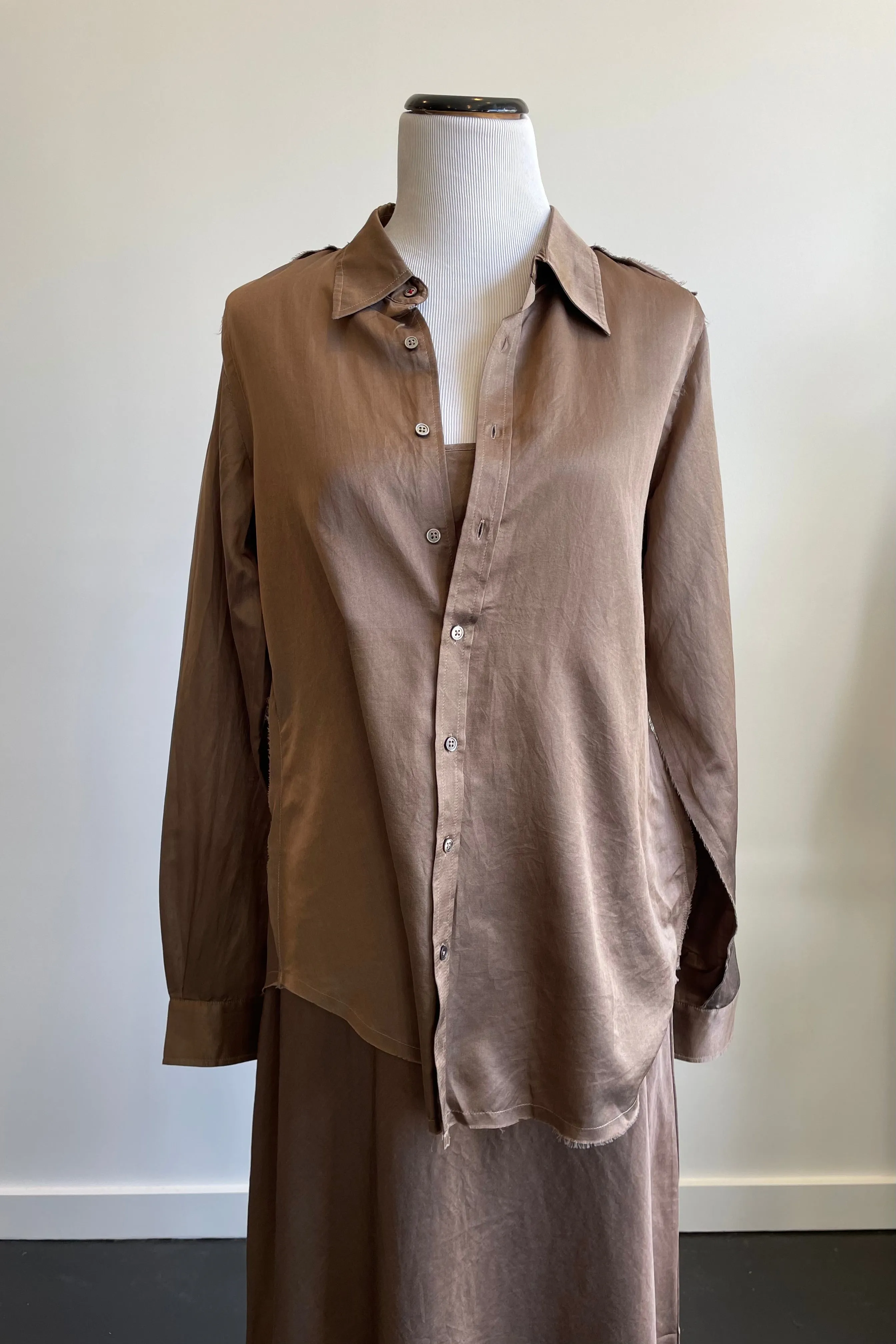Silk Tailor Shirt in Cork