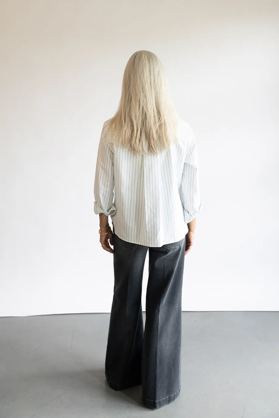 Silvio - Sage Stripe