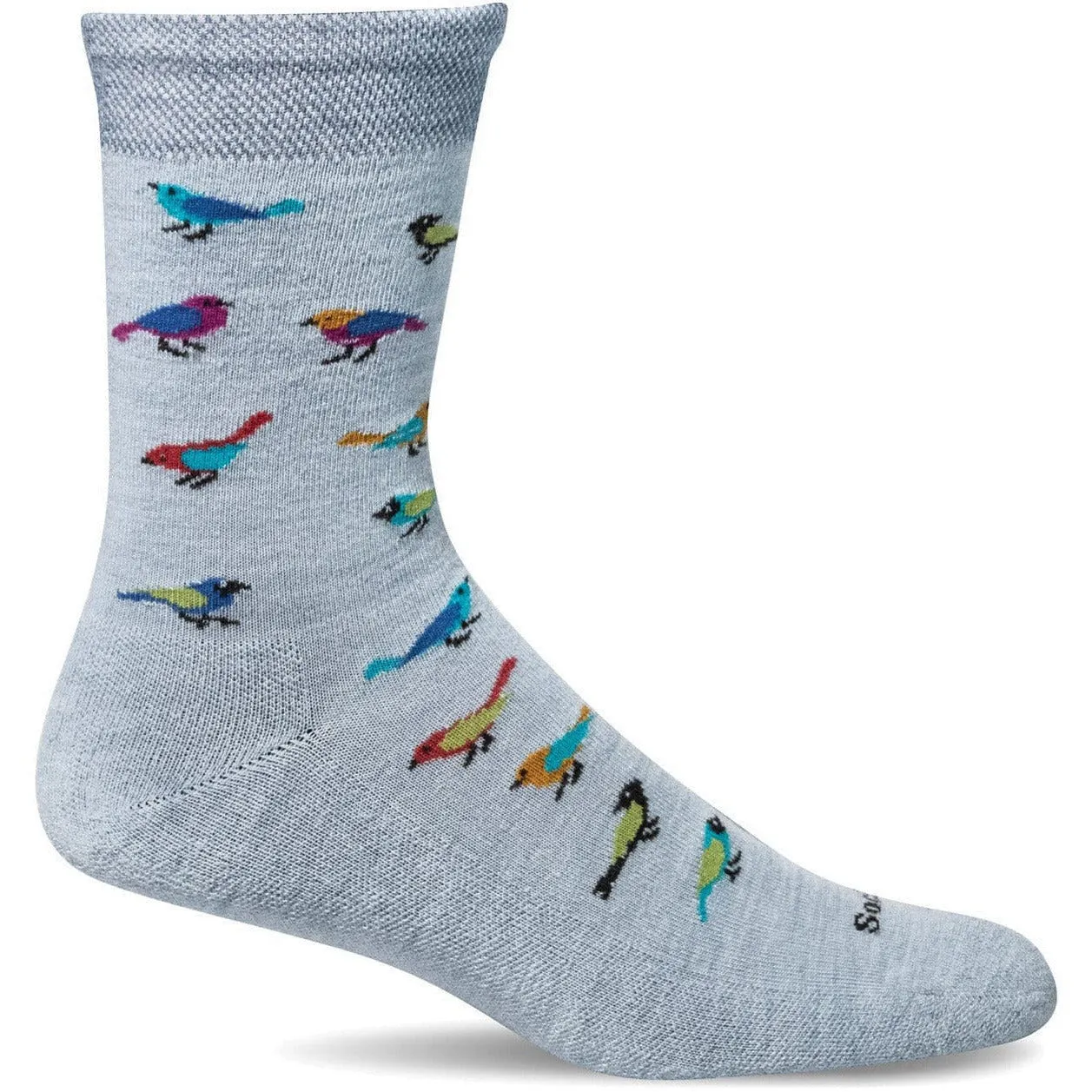 Sockwell Womens Audubon Essential Comfort Crew Socks