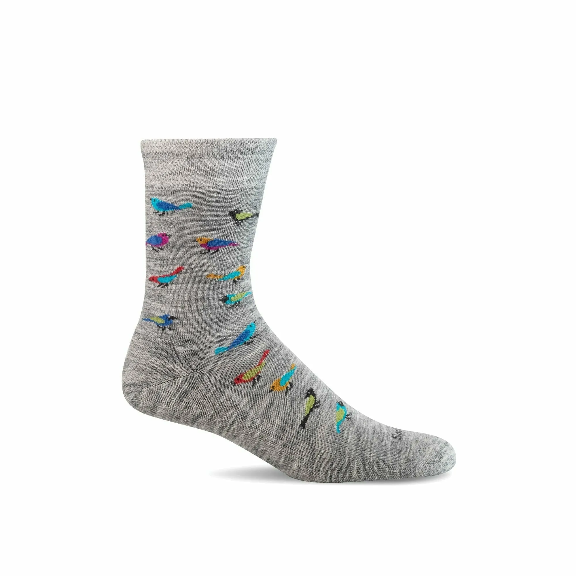 Sockwell Womens Audubon Essential Comfort Crew Socks