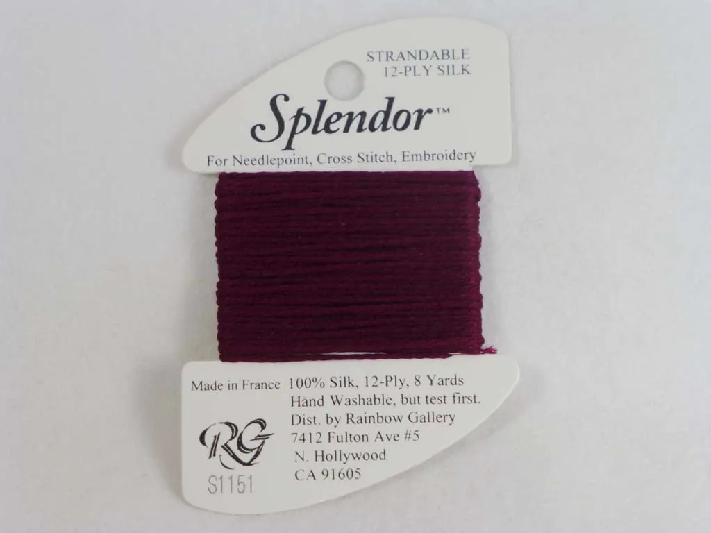 Splendor S1151 Very Dark Raspberry