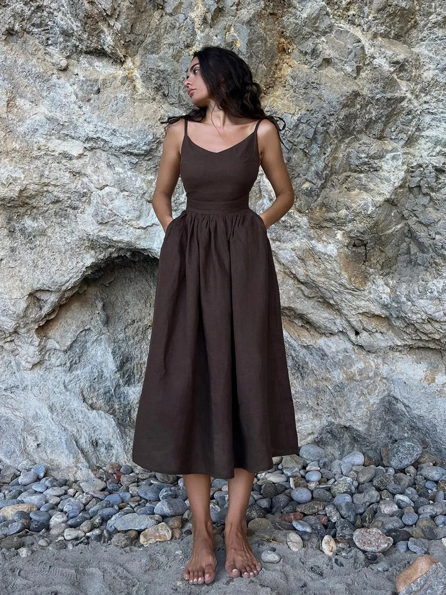 Spring Beach Style Loose Sexy Hot Girl Dress