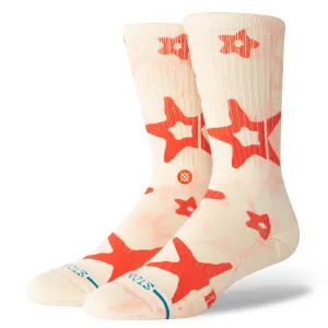 Stance Starry Eyed Crew Socks - Cream