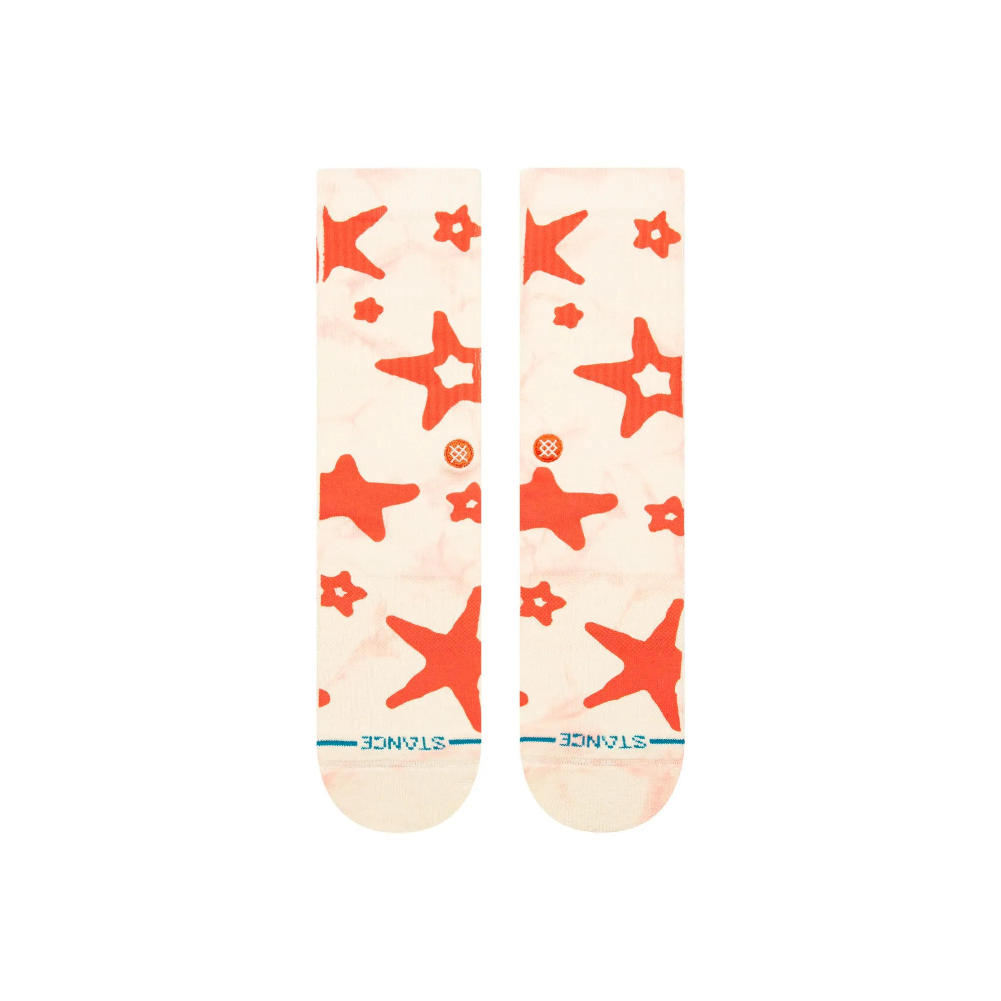 Stance Starry Eyed Crew Socks - Cream