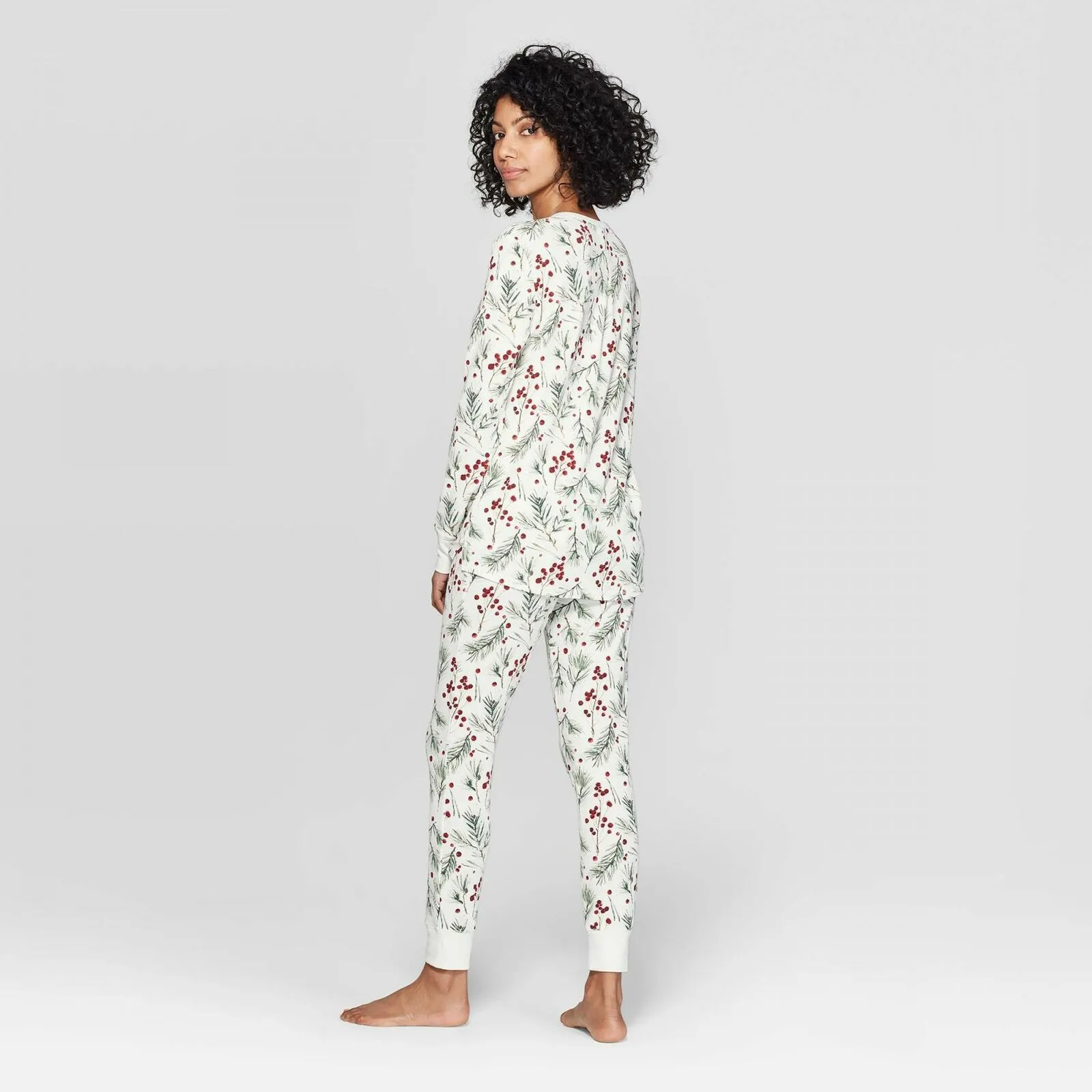 Stars Above Women's Thermal Sleep Pajama Set
