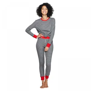 Stars Above Women's Thermal Sleep Pajama Set
