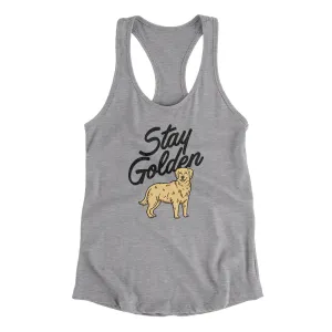Stay Golden Women's Racerback Tank