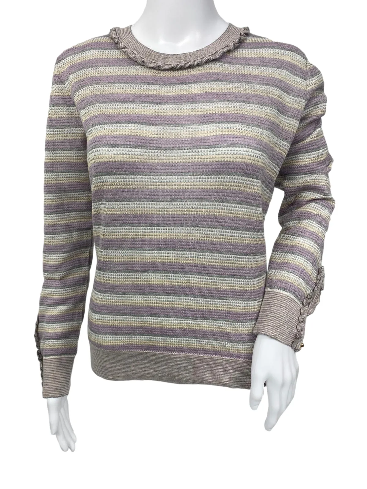 Striped Knit Sweater
