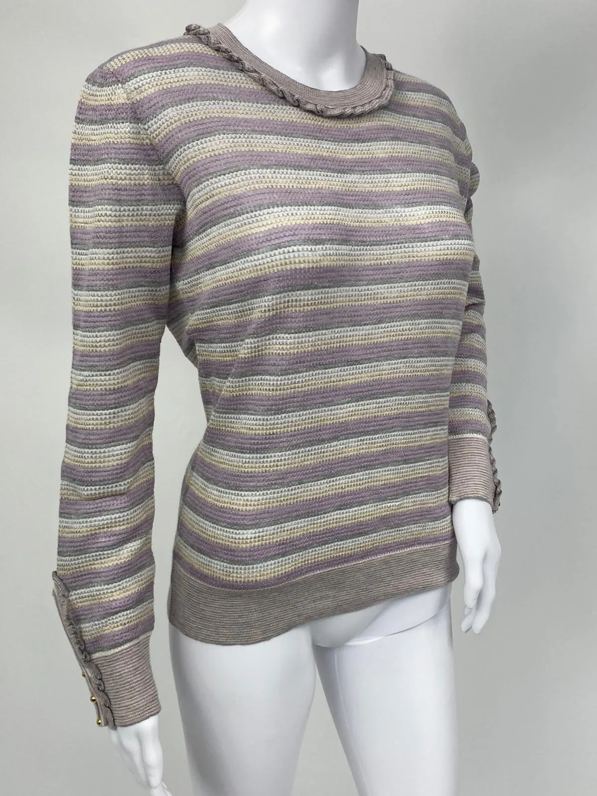 Striped Knit Sweater