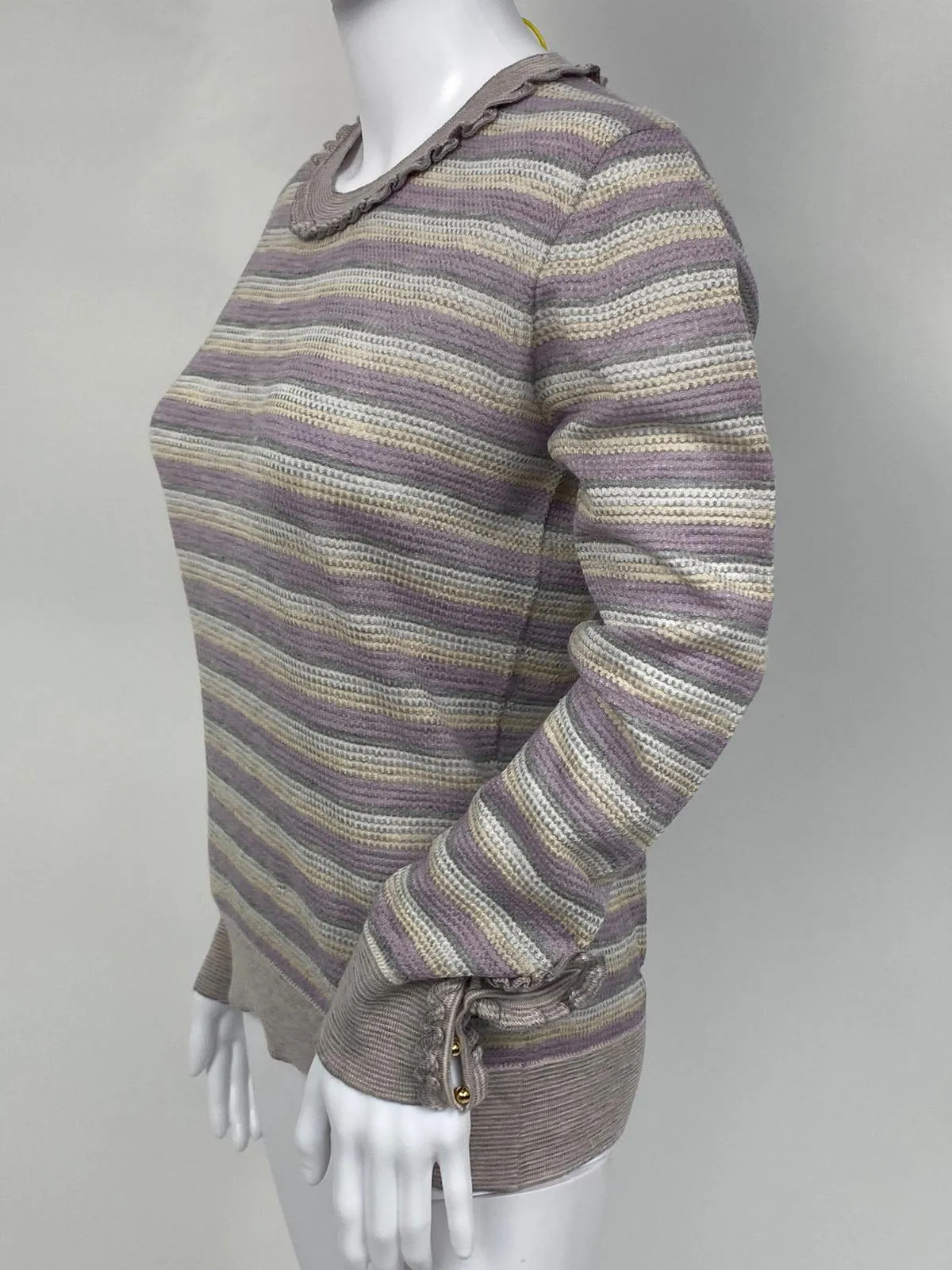 Striped Knit Sweater