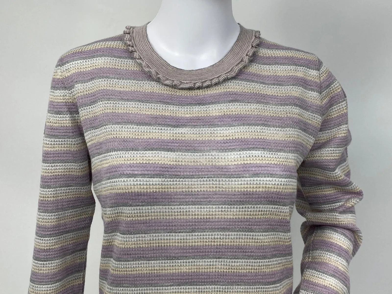 Striped Knit Sweater