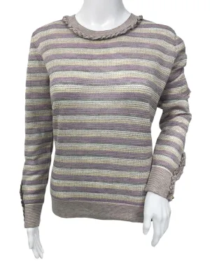 Striped Knit Sweater