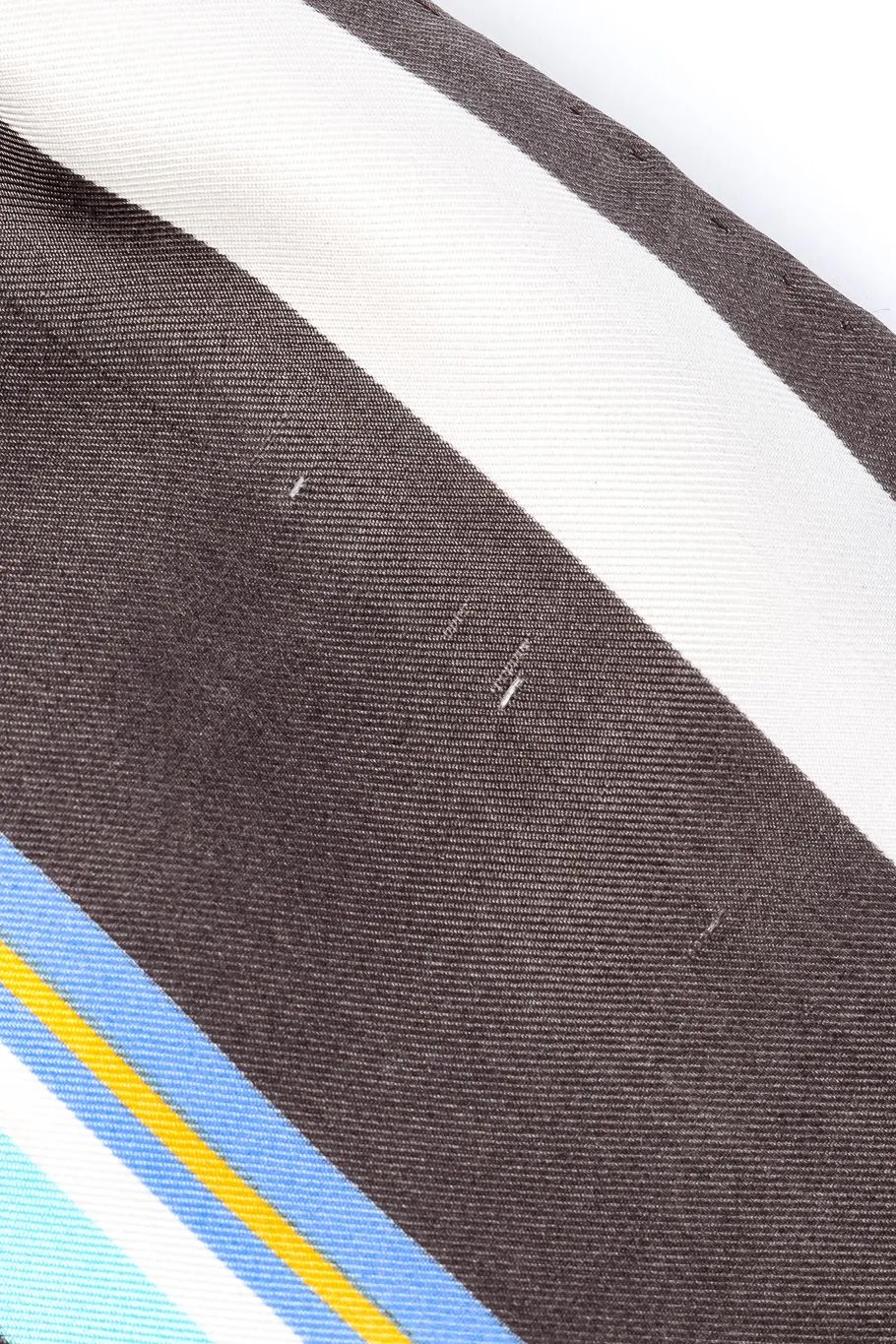Striped Silk Scarf