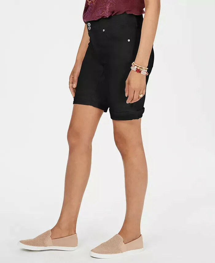 Style & Co. Women's Two Button Cuffed Denim Jean Shorts