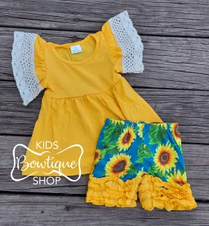 Sunshine & Sunflowers Short Set