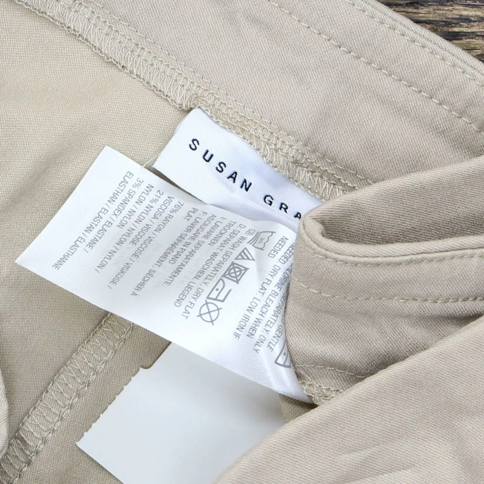 Susan Graver Women's Ultra Stretch Pull-on Crop Pants