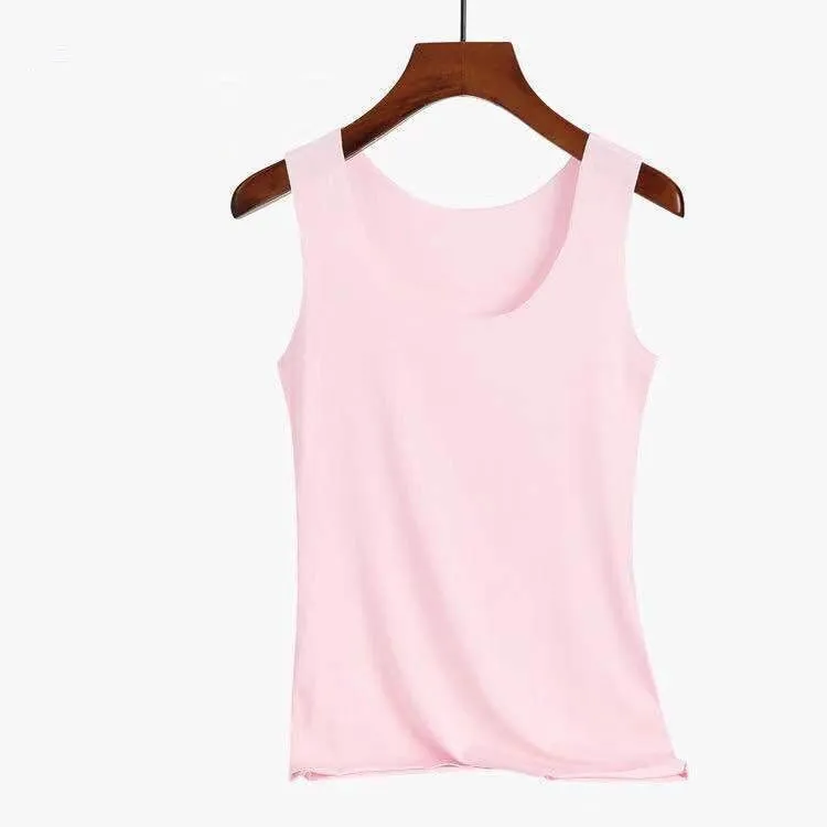Tank Top Seamless Solid Colors