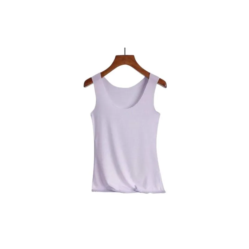 Tank Top Seamless Solid Colors