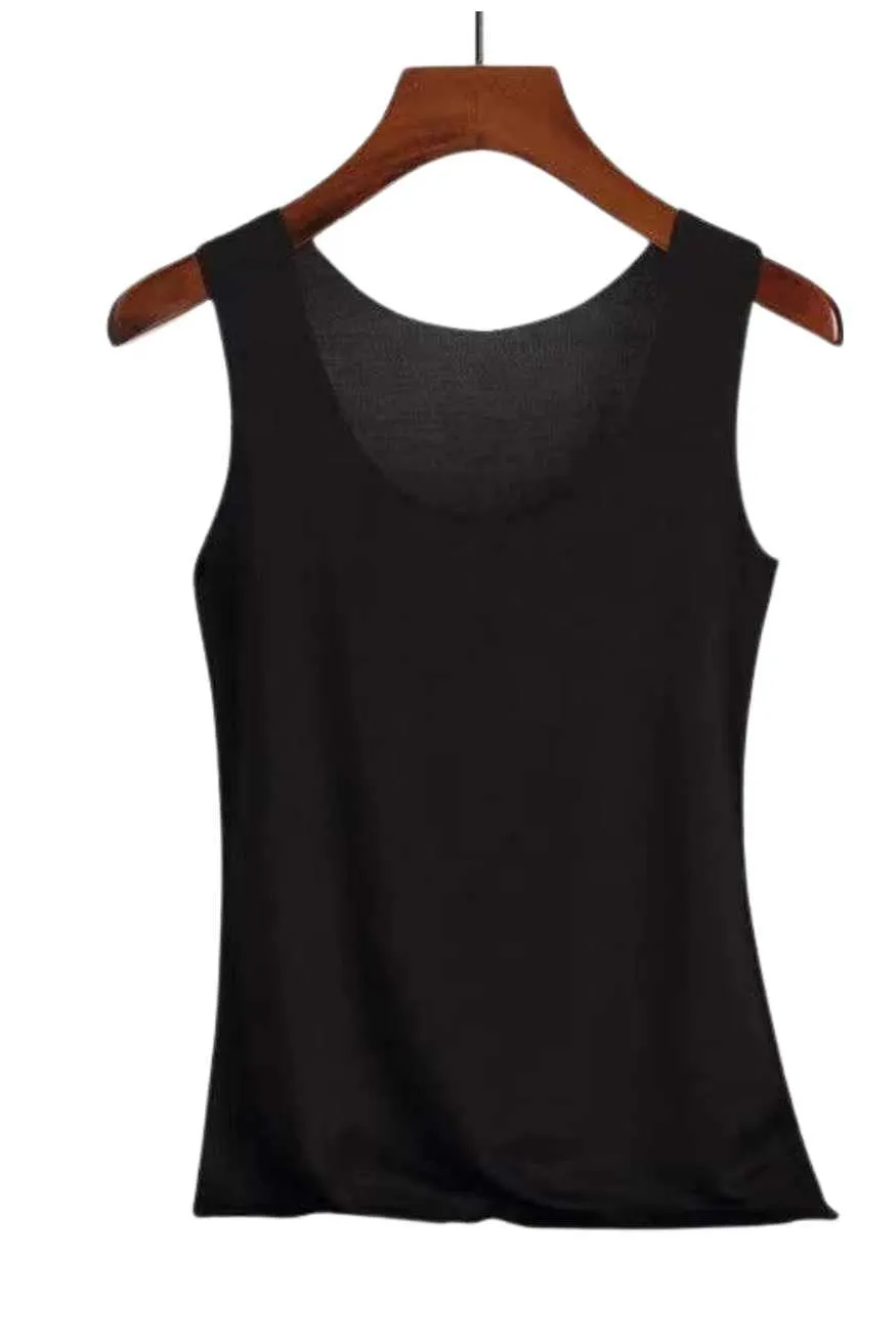 Tank Top Seamless Solid Colors