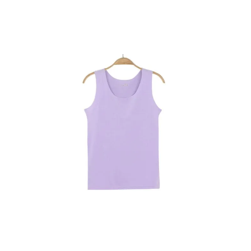 Tank Top Seamless Solid Colors