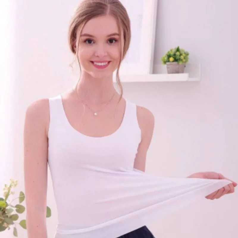 Tank Top Seamless Solid Colors