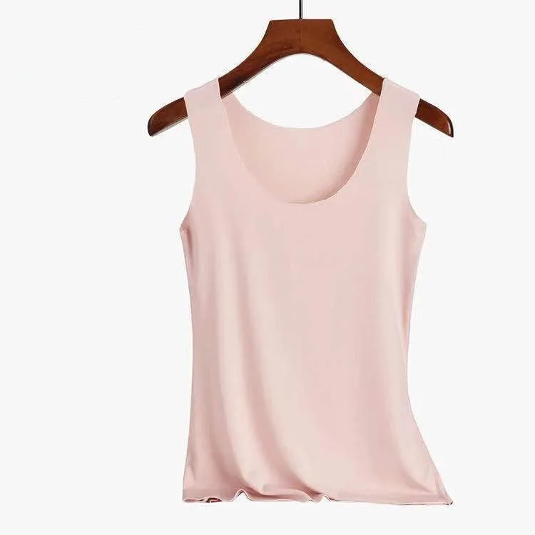 Tank Top Seamless Solid Colors