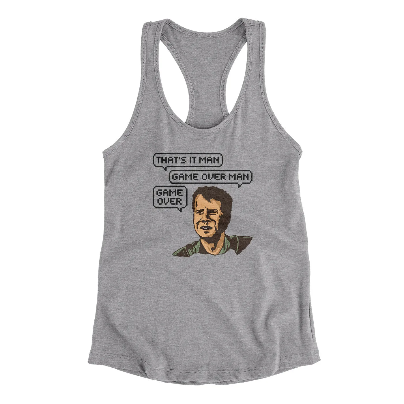 Thats It Man Game Over Man Women's Racerback Tank
