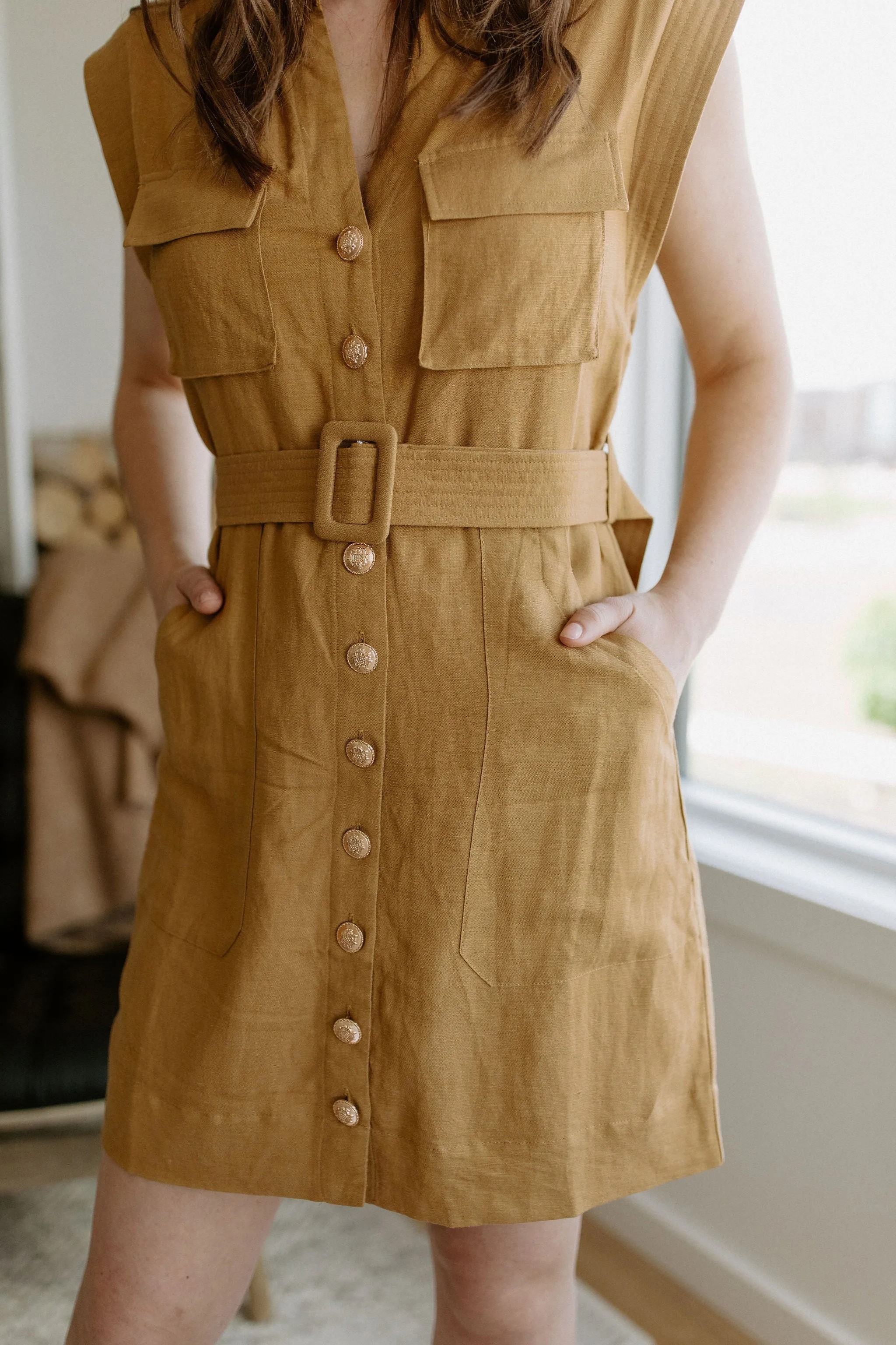 The Capri Dress by Heartloom - Cigar