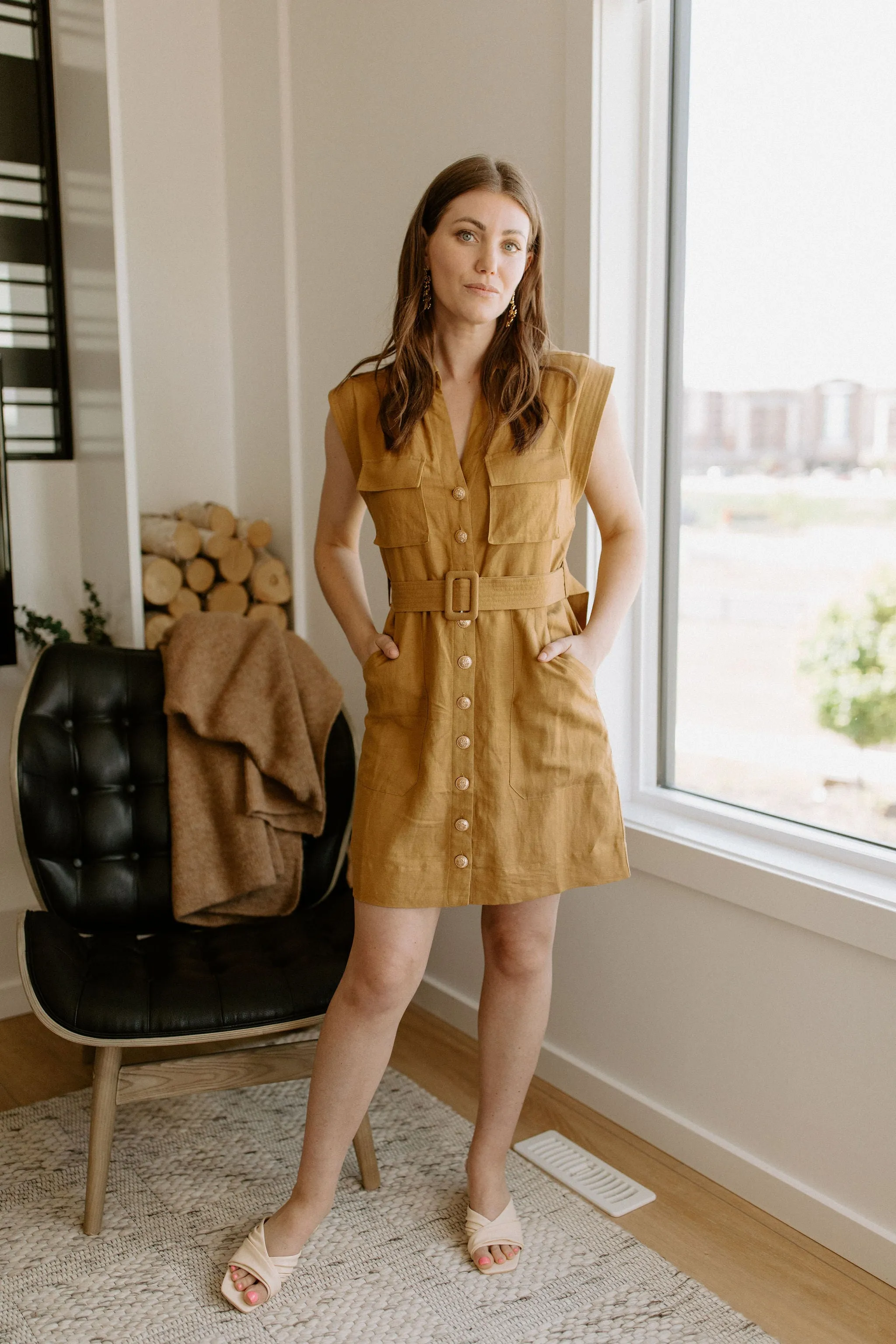 The Capri Dress by Heartloom - Cigar