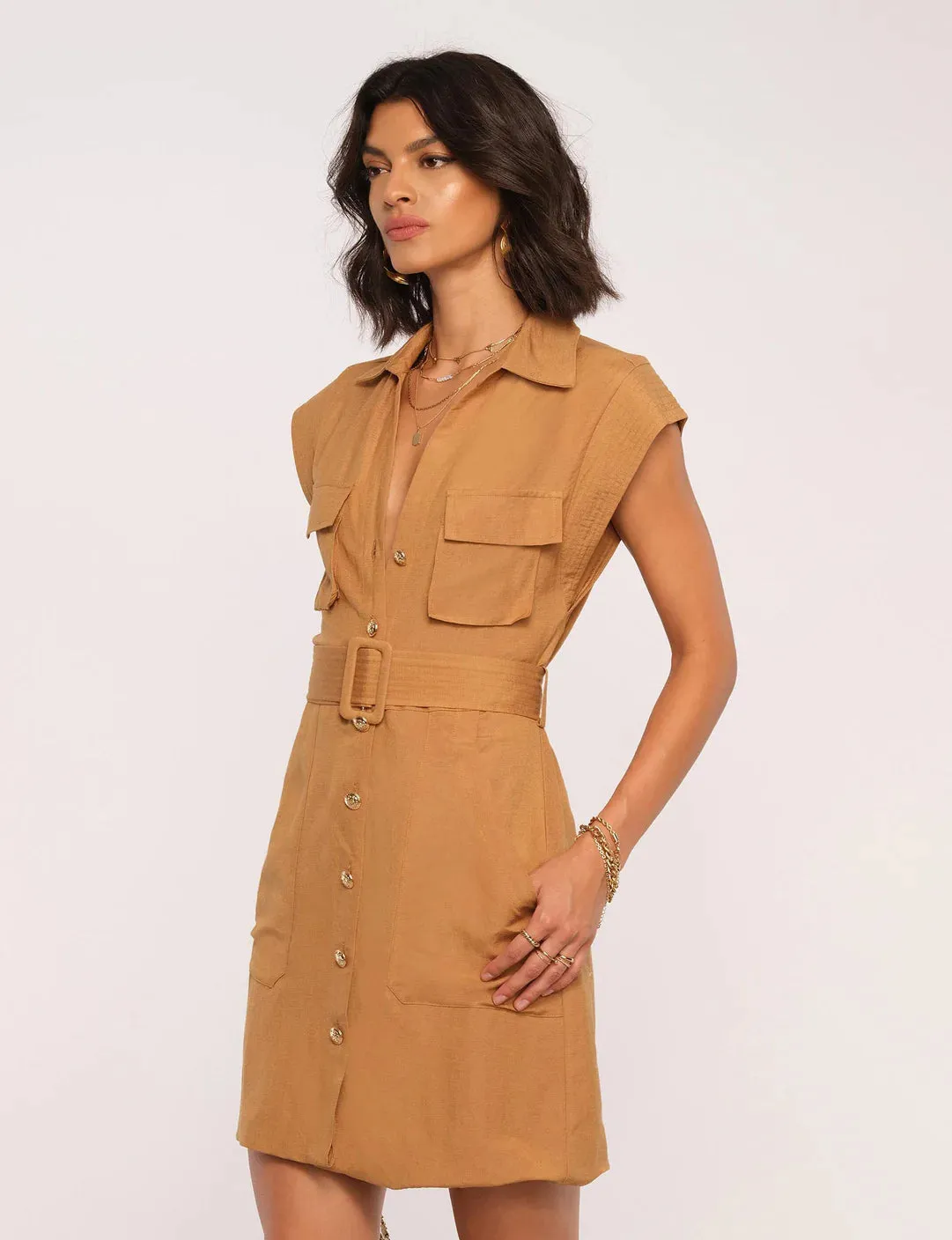 The Capri Dress by Heartloom - Cigar