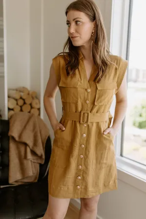 The Capri Dress by Heartloom - Cigar