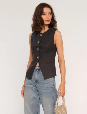 The Emerson Vest by Heartloom - Black