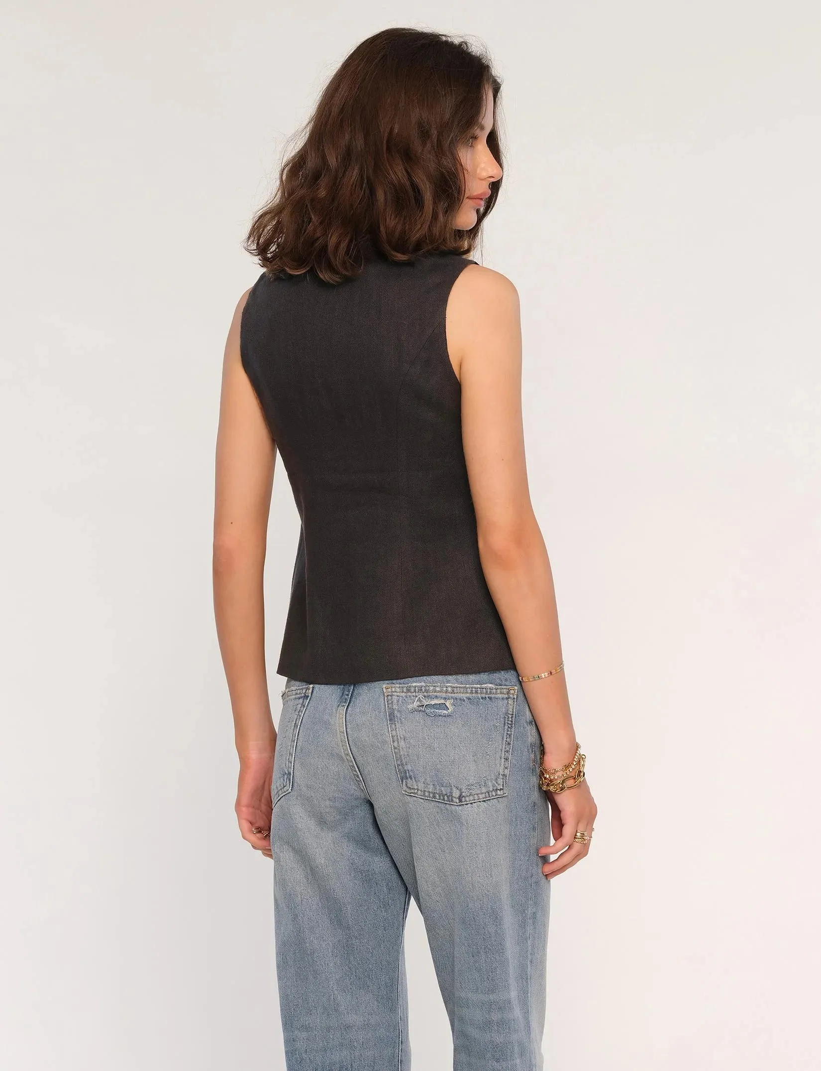 The Emerson Vest by Heartloom - Black