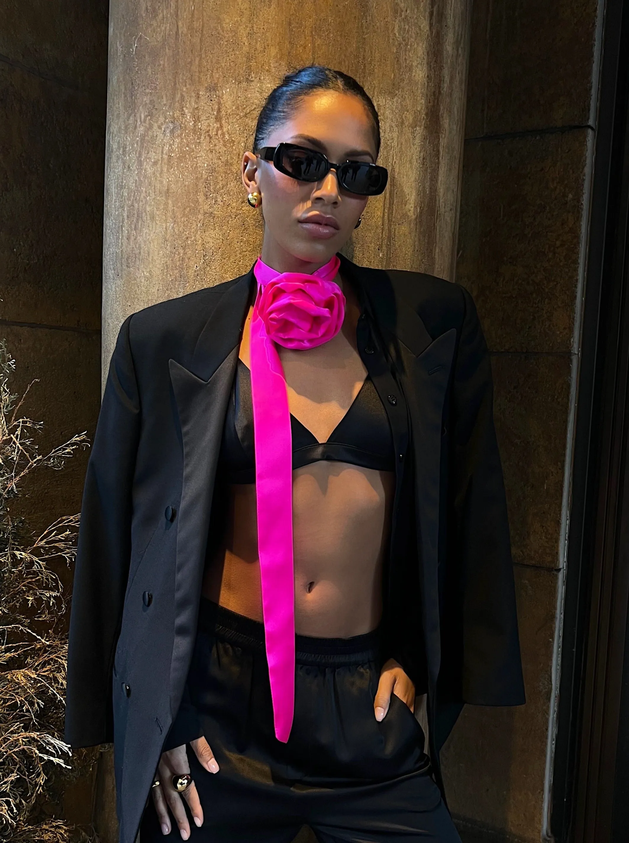 The Paloma Flower Scarf