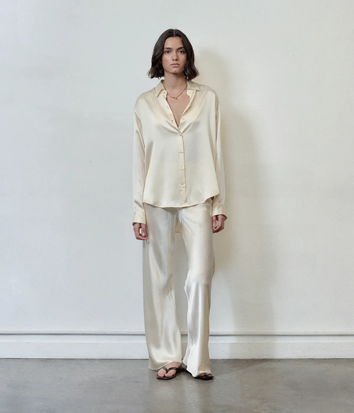 The Silk Bias Pant