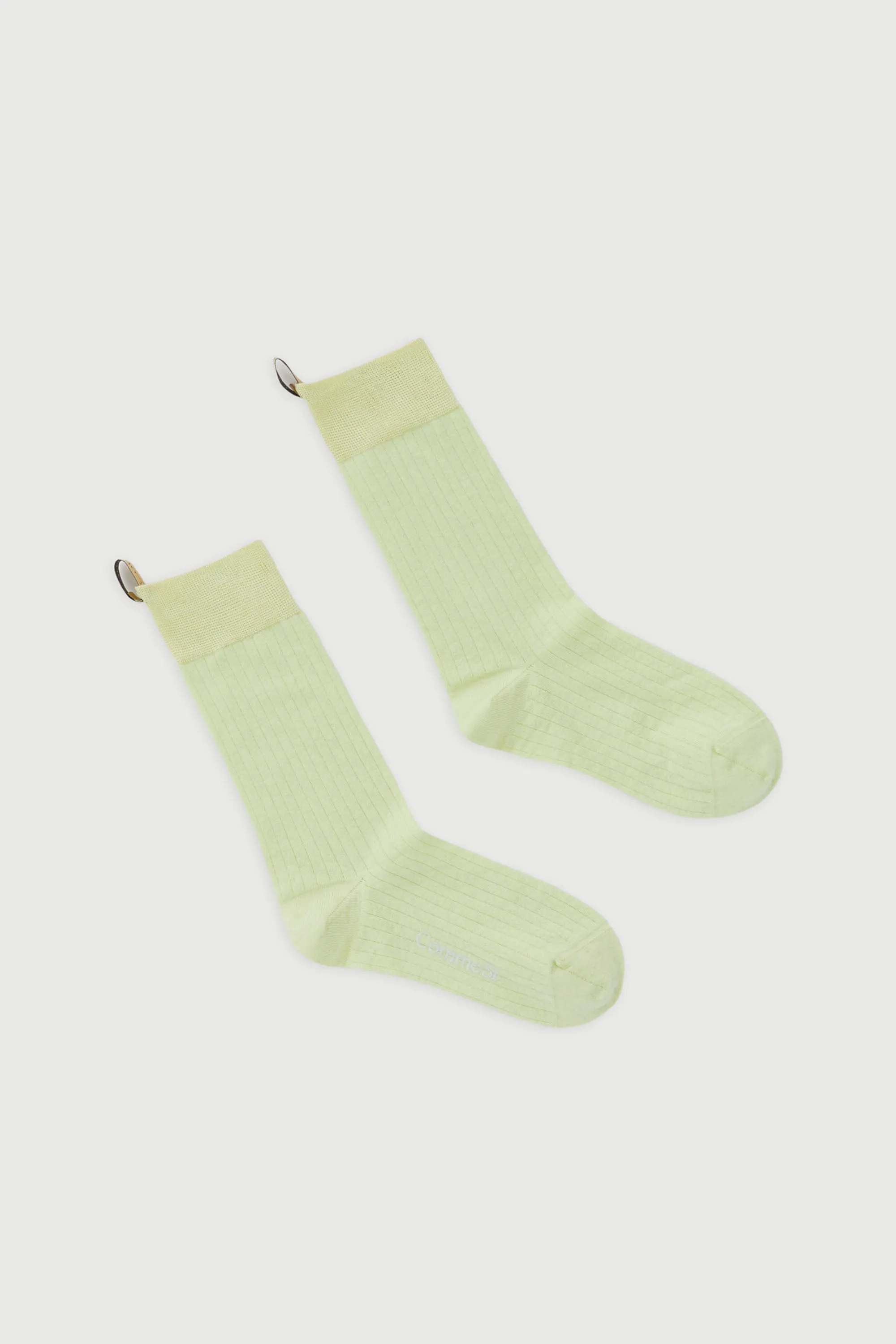The Silk Ribbed Sock