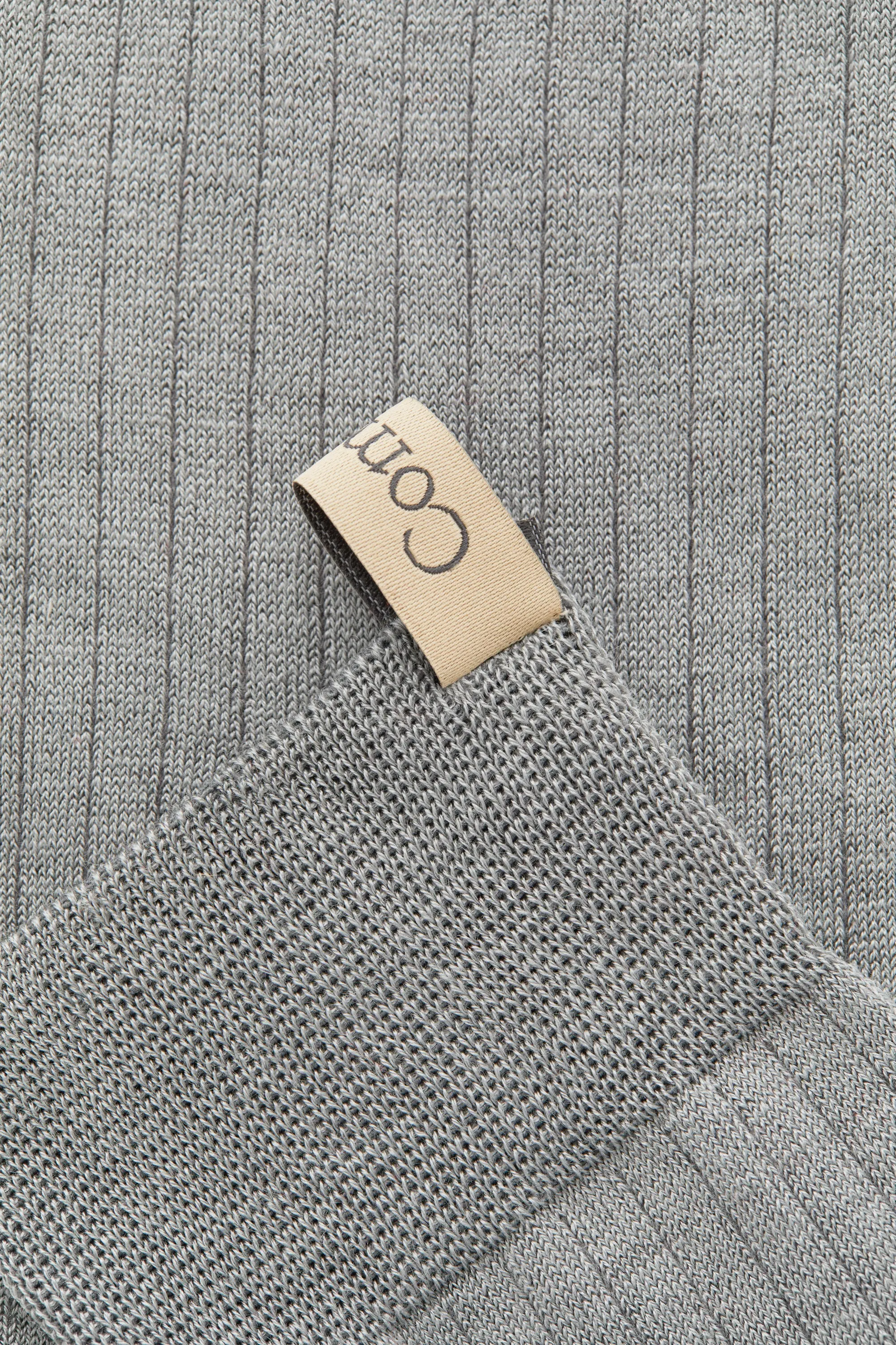 The Silk Ribbed Sock