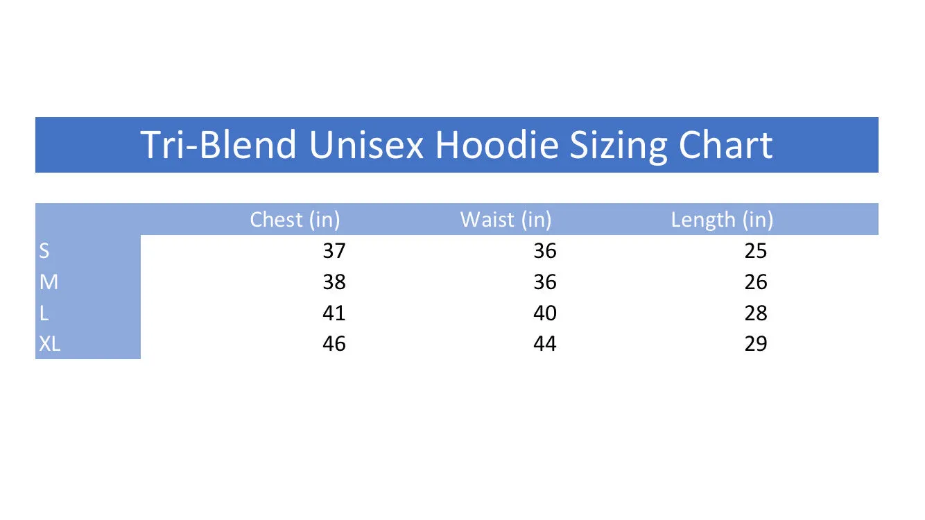 Triblend Fleece Pullover Hoodie Blessed Grandma - Sweatshirt For Grandma - Gift For Grandma