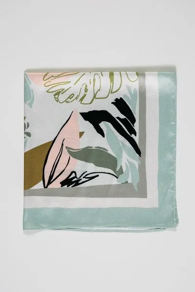 Tropical Silk Scarf