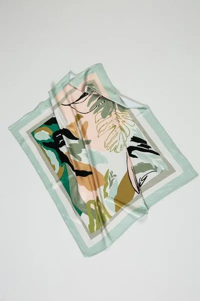 Tropical Silk Scarf