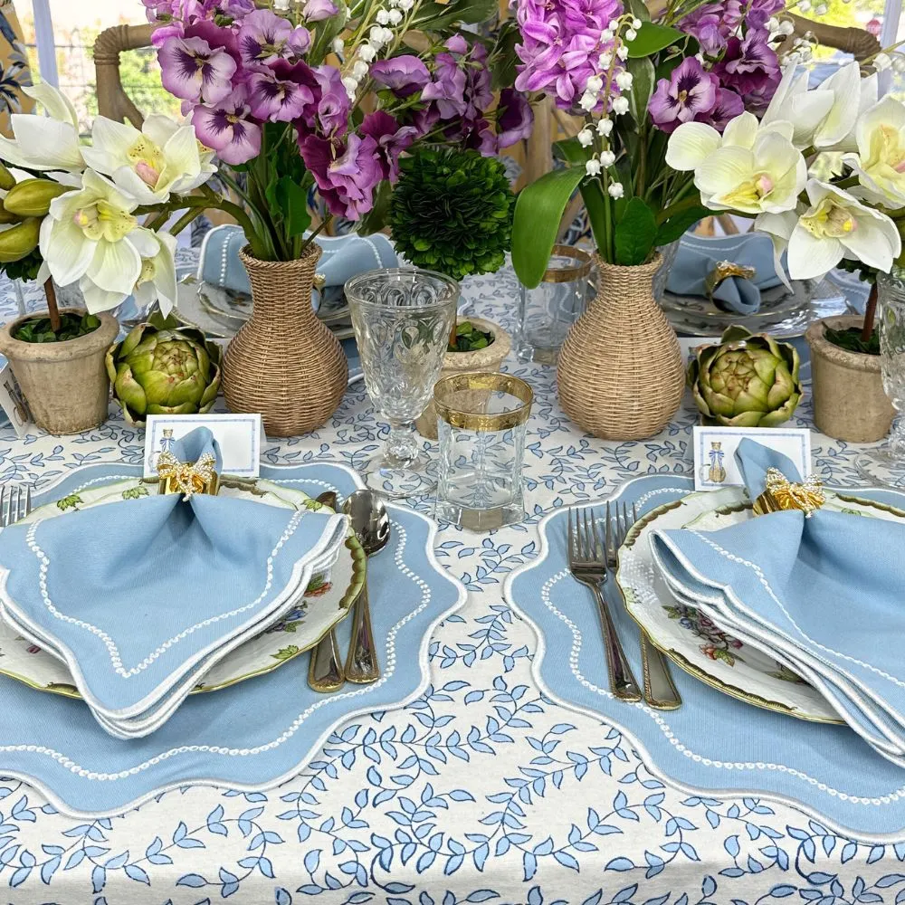 Waverly Placemat - Blue (Set of 4)