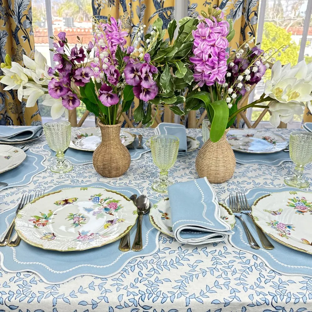 Waverly Placemat - Blue (Set of 4)