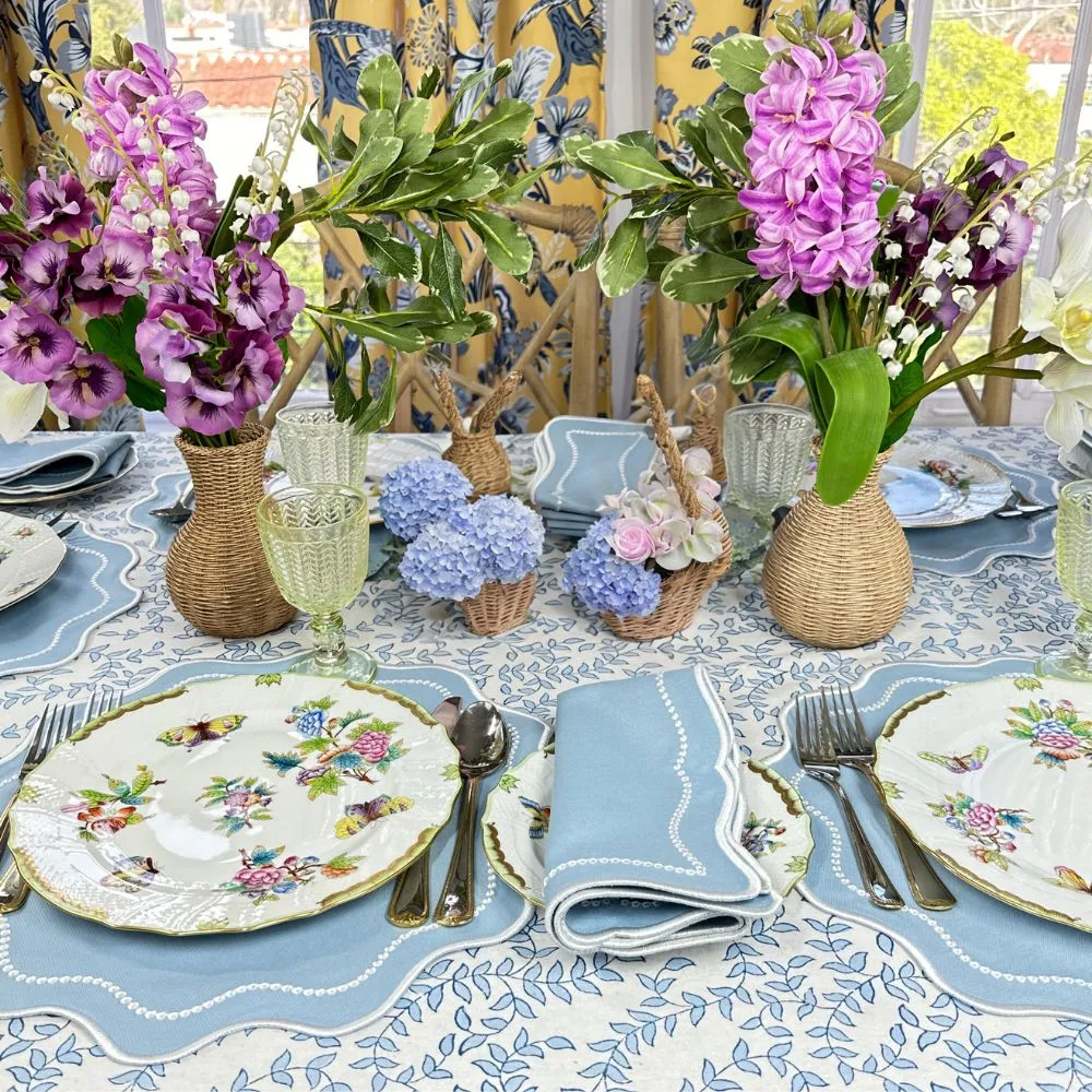 Waverly Placemat - Blue (Set of 4)