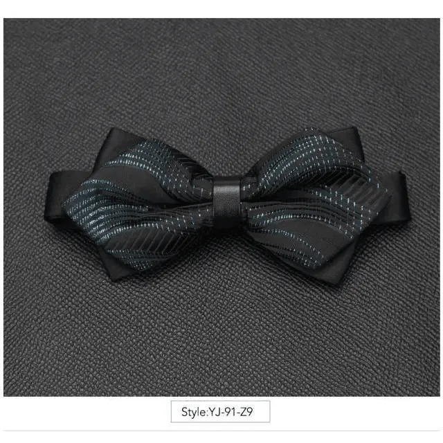 Wedding Men Butterfly Bowtie Formal Bow Ties Beautiful Printed Men Luxury Adjustable Business Bowties
