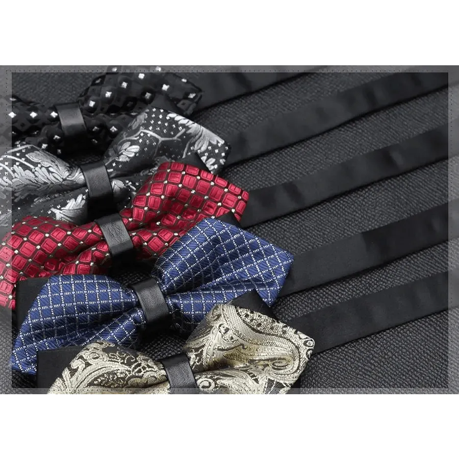 Wedding Men Butterfly Bowtie Formal Bow Ties Beautiful Printed Men Luxury Adjustable Business Bowties