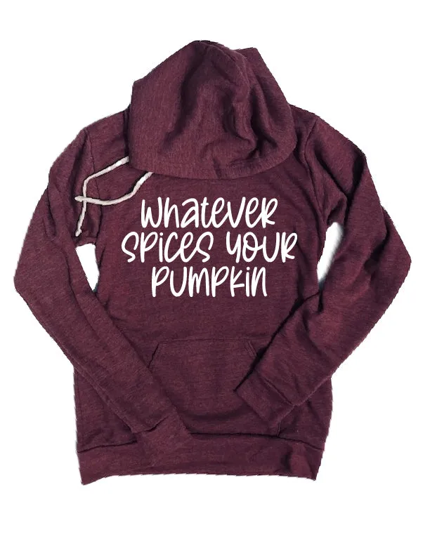 Whatever Spices Your Pumpkin Fall Hoodie |  Unisex Triblend Hoodie