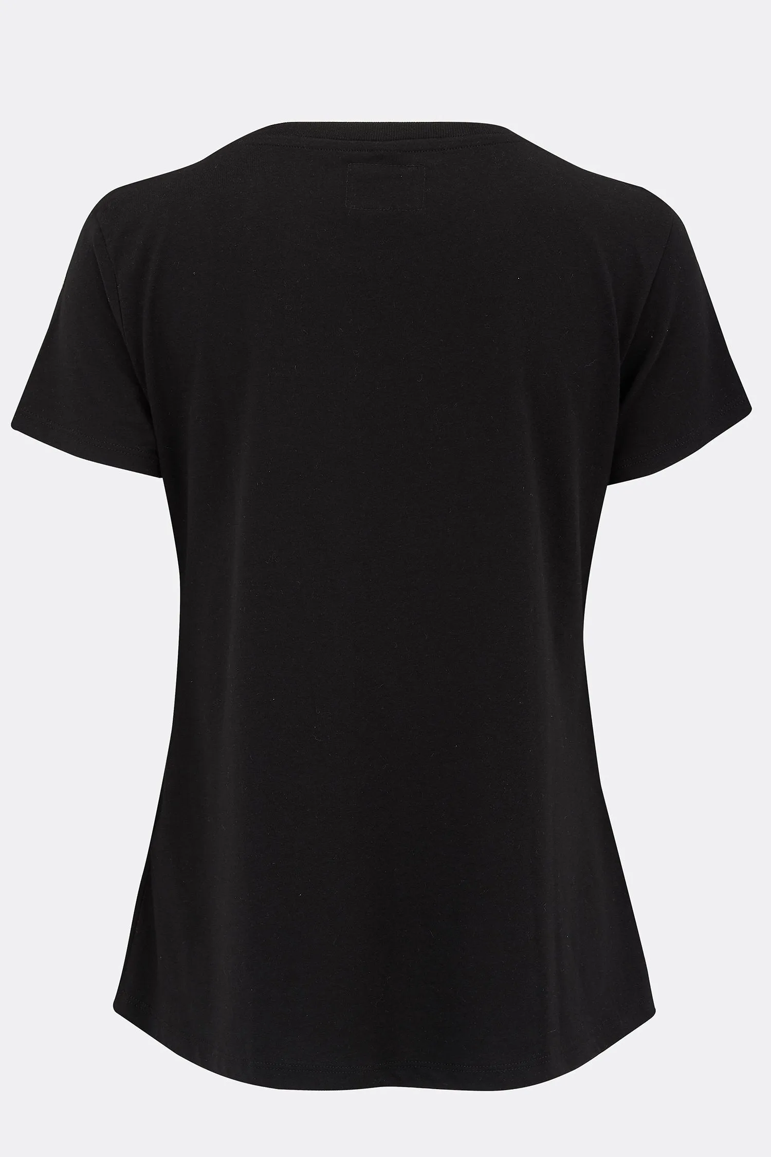 WOMEN'S ANNE BONNY BLACK TEE SHIRT